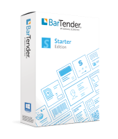 Seagull BarTender Starter: multiuživatelská licence pro aplikaci + licence pro 2 tiskárny + 1 rok údržba